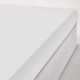 LENZUOLO SOTTO CON ANGOLI COTONE TINTA UNITA BIANCO BASIC LOVELY HOME