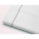 LENZUOLO SOPRA CORDONETTO MATRIMONIALE 270X300CM COTONE TINTA UNITA BIANCO QUADRIFOGLIO GIPETEX