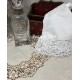 CENTROTRAVOLA ROTONDO 90CM LINO PIZZO BURANO PEZZOLI