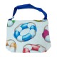 SET MARE TELO PAREO FOUTA POCHETTE E BORSA DONUTS SGHOME BORSA