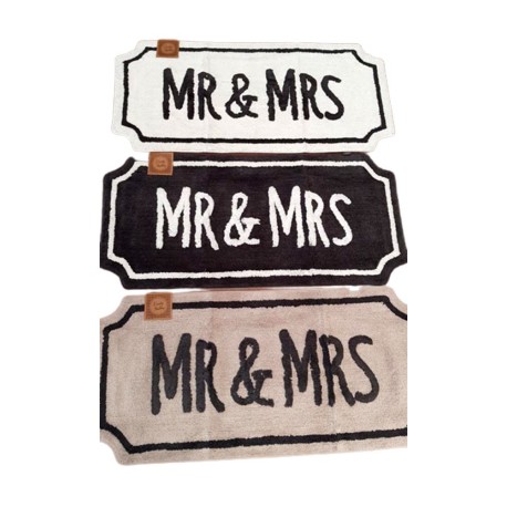 3 PEZZI TAPPETO BAGNO 55X120CM MR E MRS GITIESSE