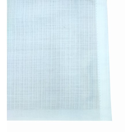 CONFEZIONE 12 PEZZI TOVAGLIOLI 50X50CM COTONE FIAMMATO TINTA UNITA BIANCO PORTOFINO