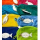 ASSORTITO 8 PEZZI BEAUTY CASE 15X25CM SPUGNA TINTA UNITA BASIC LOVELY BEACH GITIESSE