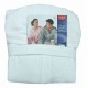 ACCAPPATOIO CON CAPPUCCIO SPUGNA TINTA UNITA BIANCO COMPANY GABEL