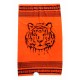 TELO MARE 90X160CM SPUGNA JACQUARD ENJOY WILD VISO TIGRE ARANCIO HOME SWEET HOME