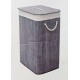 CESTO BAMBOO PORTABIANCHERIA 40X30X60CM SOPHIE GRIGIO