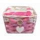 SET 4 PEZZI LAVETTE SPUGNA 30 X 30 CM FEBE DIADEMA FUXIA