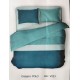 COPRIPIUMINO COTONE POLO VENERE NOVIA CELESTE