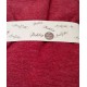 PLAID LANA COTTA 150X170CM TINTA UNITA PERLATEX ROSSO