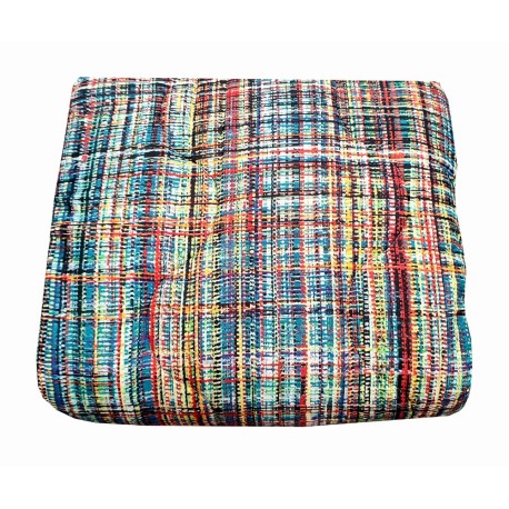 TRAPUNTA INVERNALE MICROFIBRA MULTICOLOR RIGHE DIADEMA