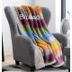 PLAID PILE STAMPATO AGNELLATO BILBAO PEZZOLI