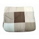 TRAPUNTA INVERNALE MICROFIBRA STAMPATA GIOIA QUADRETTI BEIGE 19 LOVELY HOME
