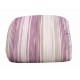 TRAPUNTA INVERNALE MICROFIBRA STAMPATA GIOIA RIGATA ROSA 9 LOVELY HOME