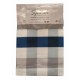 TOVAGLIA ANTIMACCHIA SPLASH QUADRETTI EDIMBURGO LOVELY HOME AZZURRO