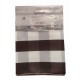 TOVAGLIA ANTIMACCHIA SPLASH QUADRETTI EDIMBURGO LOVELY HOME MARRONE