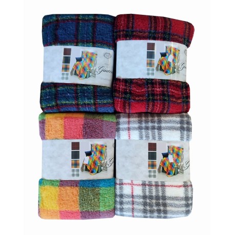 PLAID PILE STAMPATO GINEVRA SOPHIE
