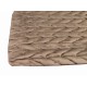 FEDERA CUSCINO ARREDO 50X50CM VELLUTO INTRECCIO LINEA ORO TORTORA