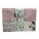 COMPLETO LENZUOLA FLANELLA ROSELLINE MONT BLANC LOVELY HOME