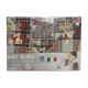 COMPLETO LENZUOLA FLANELLA SCOZZESE ORSETTO MONT BLANC LOVELY HOME
