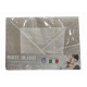 COMPLETO LENZUOLA FLANELLA BORBO MONT BLANC LOVELY HOME BEIGE