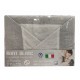 COMPLETO LENZUOLA FLANELLA BORBO MONT BLANC LOVELY HOME GRIGIO