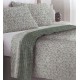 COMPLETO LENZUOLA FLANELLA PALLINI MONT BLANC LOVELY HOME