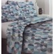 COMPLETO LENZUOLA FLANELLA BOLLE MONT BLANC LOVELY HOME