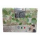 COMPLETO LENZUOLA FLANELLA BOLLE MONT BLANC LOVELY HOME VERDE