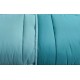 TRAPUNTA INVERNALE MATRIMONIALE MICROFIBRA TINTA UNITA DOUBLE FACE CLIO GF FERRARI CELESTE