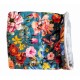 PLAID PILE 140X170CM VELLUTO DIGITALE SOFFIO FIORI TIFFANY ART DECO