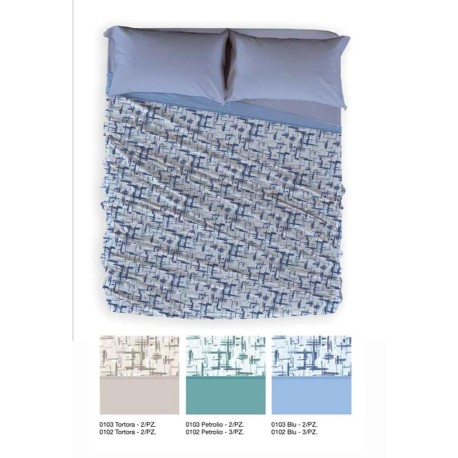 CONFEZIONE 6-8 PEZZI COMPLETO LENZUOLA PILE FUNITY ALASKA RENNES LINEA ORO