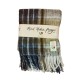 PLAID MOHAIR FRANGE 130X170CM SCOZZESE PERLATEX