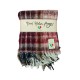 PLAID MOHAIR FRANGE 130X170CM SCOZZESE PERLATEX
