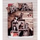 PARURE COPRIPIUMINO COTONE DIGITALE SOGNI D&#039;ORO GATTI 74 LOVELY HOME