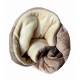TRAPUNTA INVERNALE MATRIMONIALE PELLICCIA BICOLORE FLUFFY GF FERRARI