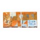 TAPPETO DA CUCINA VELOUR SMILE EG ARANCIO