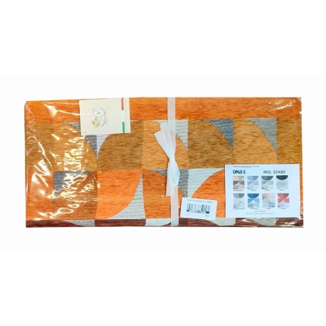 TAPPETO DA CUCINA VELOUR SMILE EG ARANCIO