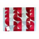 TAPPETO DA CUCINA VELOUR SMILE EG ROSSO
