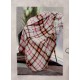 PLAID PILE MATRIMONIALE STAMPATO SCOZZESE KROS SOPHIE