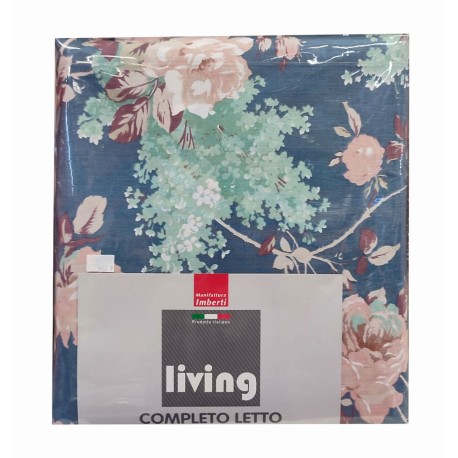 COMPLETO LENZUOLA COTONE ORO LIVING IMBERTI