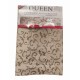 TOVAGLIA ANTIMACCHIA JACQUARD QUEEN LOVELY HOME TORTORA