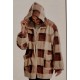 PONCHO MANTELLA DONNA PILE PELLICCIA 0031 PREZIOSA
