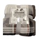 PLAID PILE MATRIMONIALE AGNELLATO STAMPATO ZURIGO HOME SWEET HOME