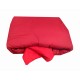 TRAPUNTA INVERNALE MICROFIBRA TINTA UNITA BICOLORE GIOIA LOVELY HOME ROSSO