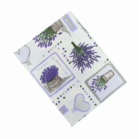 TOVAGLIA COTONE LAVANDA PROVENZA PEZZOLI