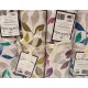 ASSORTITO 4 PEZZI COMPLETO LENZUOLA COTONE MATRIMONIALE DELICATO FOGLIE HOME SWEET HOME