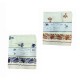 2 PEZZI BLU E RUGGINE TOVAGLIA COTONE LA ROMAGNOLA HOME SWEET HOME
