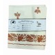 2 PEZZI BLU E RUGGINE TOVAGLIA COTONE LA ROMAGNOLA HOME SWEET HOME