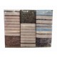 3 PEZZI COMPLETO LENZUOLA MATRIMONIALE COTONE PERCALLE RIGATO HOME SWEET HOME
