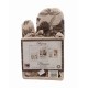 SET CUCINA ARREDO COTONE PANAMA STAMPATO BLOSSOM PREZIOSA PRESINA